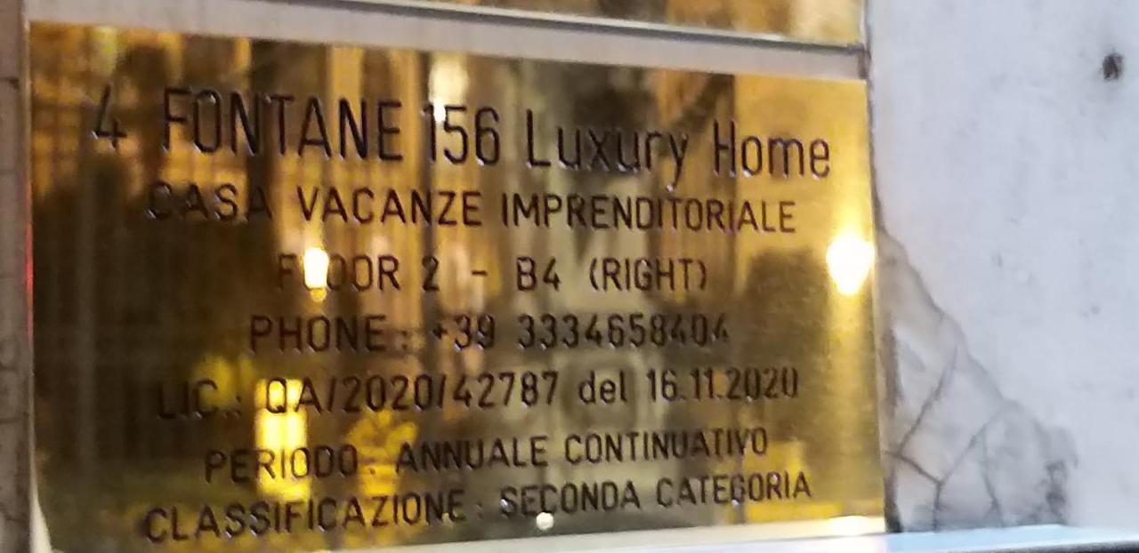 4 Fontane 156 Luxury Home Rome Bagian luar foto